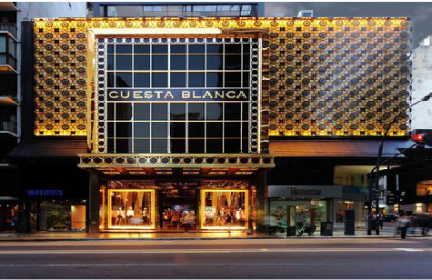 社旗门头设计与商业空间的纽带。