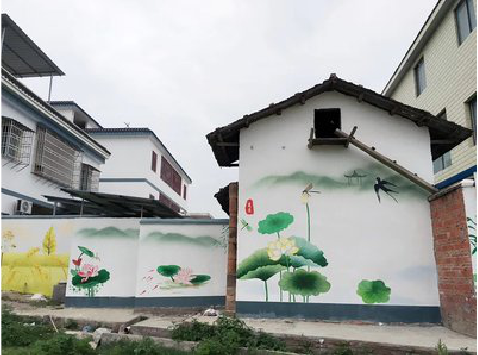 社旗室外墙绘-从选材到保养。