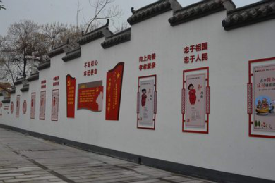 社旗墙体彩绘-乡村文化墙