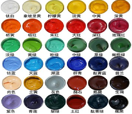 社旗墙绘颜色的选择有讲究。