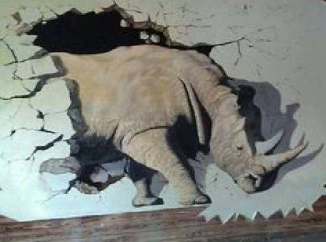 社旗在墙绘中，如何绘制3D效果？