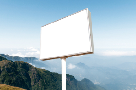 社旗户外广告变革的趋势。