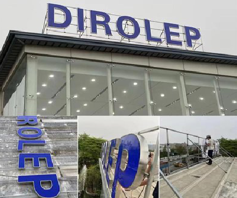 社旗楼顶发光字安装的注意事项。